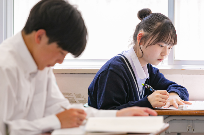 開星中学校高等学校 授業の様子