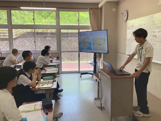 「異文化交流の一コマ」