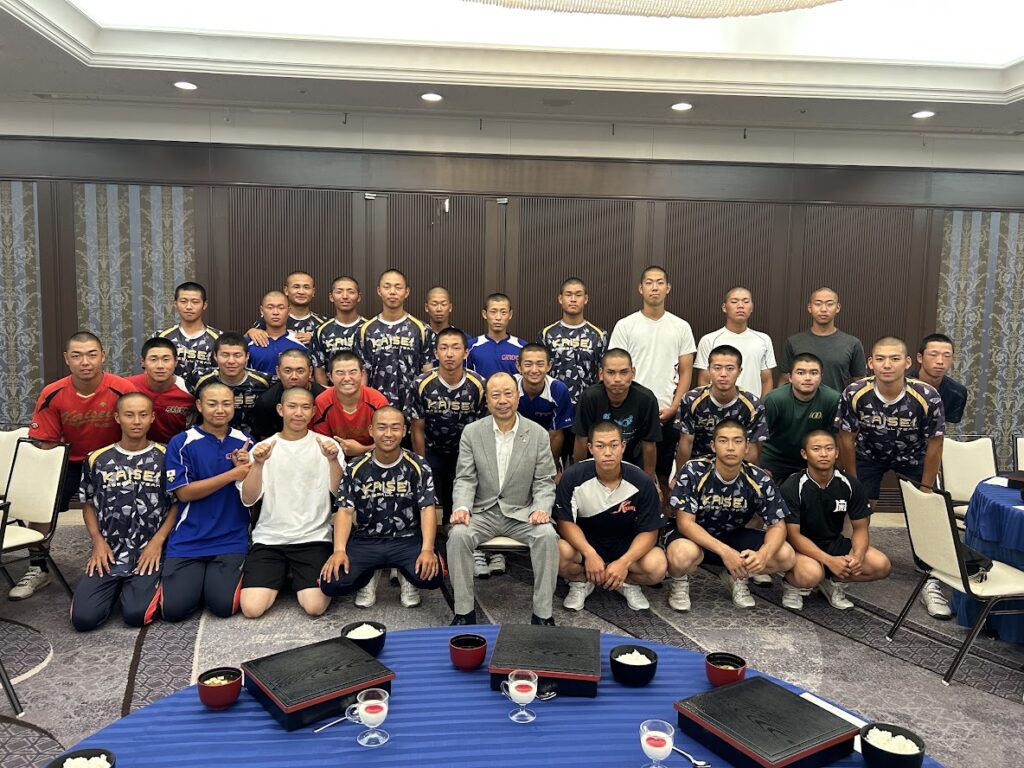 試合に向けて士気が高まりました