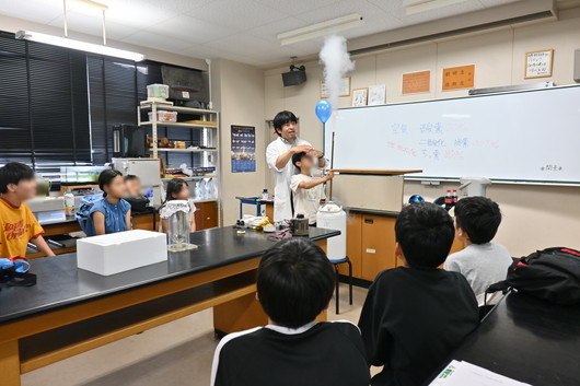 「大実験　空気を見る？・夏の大冒険week第4回レポート」
