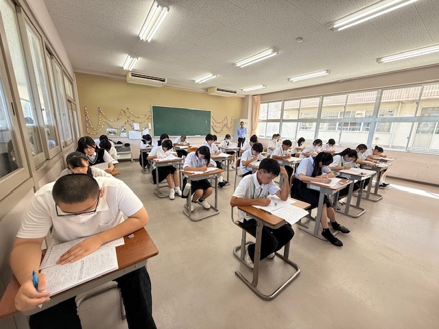 校長日記622「長い猛暑トンネルもようやく出口が？」