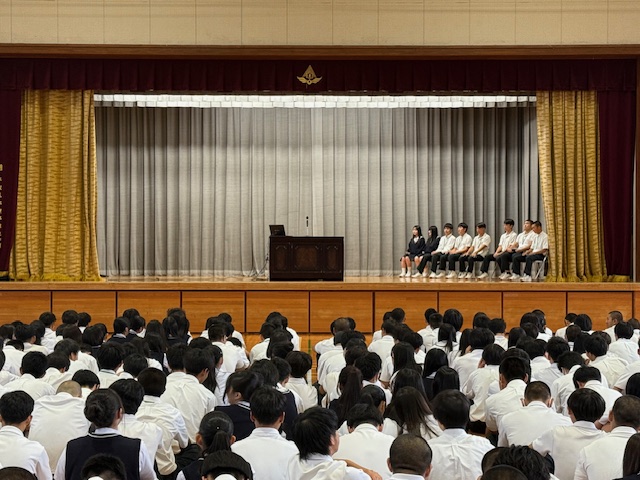 校長日記628「立会演説会から」