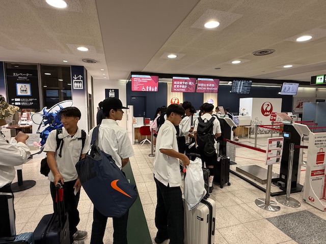 校長日記631「沖縄研修旅行記1　いよいよ出発です」