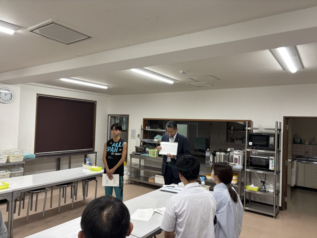 大志寮今日も元気日記72「入寮説明を寮生自ら行う」