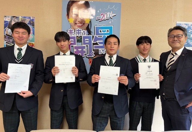 校長日記682「合格おめでとう！」