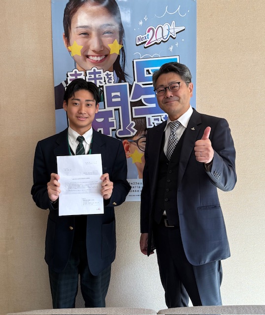 校長日記690「内定報告」