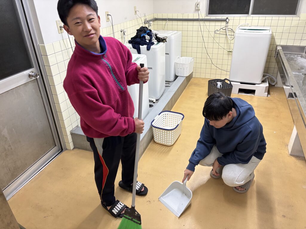 大志寮今日も元気日記78「掃除力アップ！」