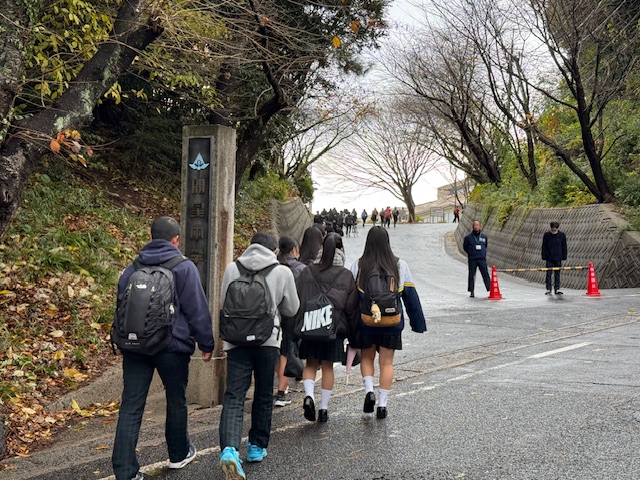 校長日記706「今季一番の寒さの中で」