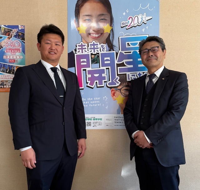 校長日記722「ようこそ先輩！ 蜆（シジミ）漁師・坂本遼太郎さん 来校」