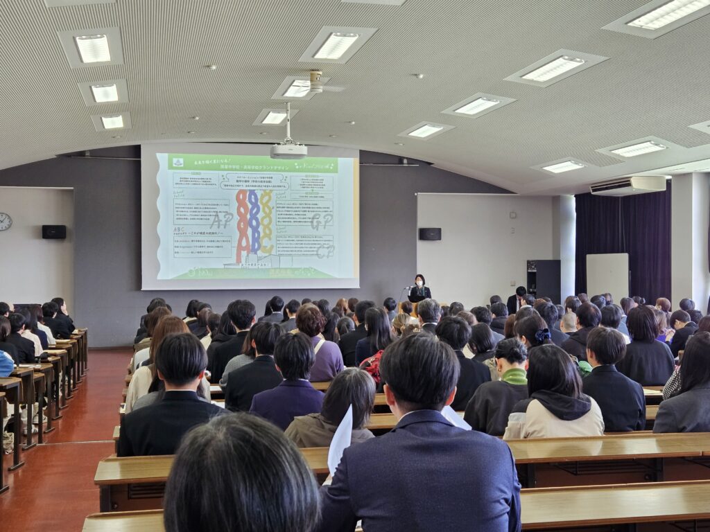 令和8年度 高校入学前説明会を実施しました